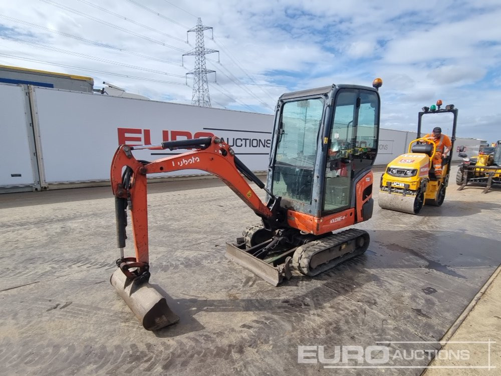 2016 Kubota KX016-4 - Мини-экскаватор: фото 1 2016 Kubota KX016-4 - Мини-экскаватор: фото 1