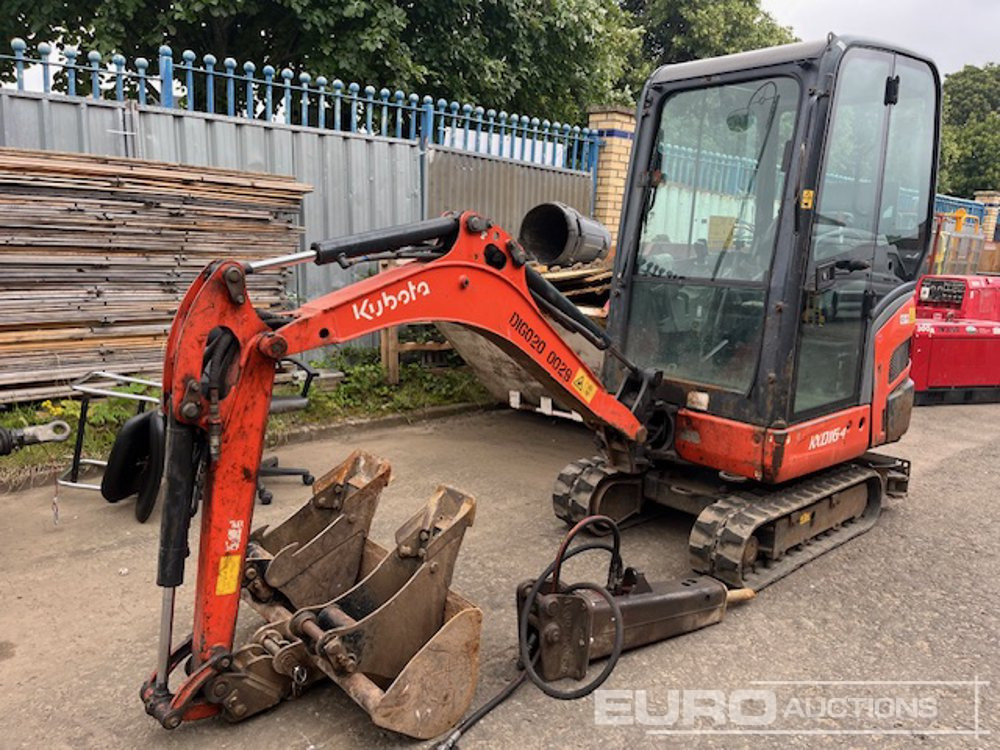 2016 Kubota KX016-4 - Мини-экскаватор: фото 1 2016 Kubota KX016-4 - Мини-экскаватор: фото 1