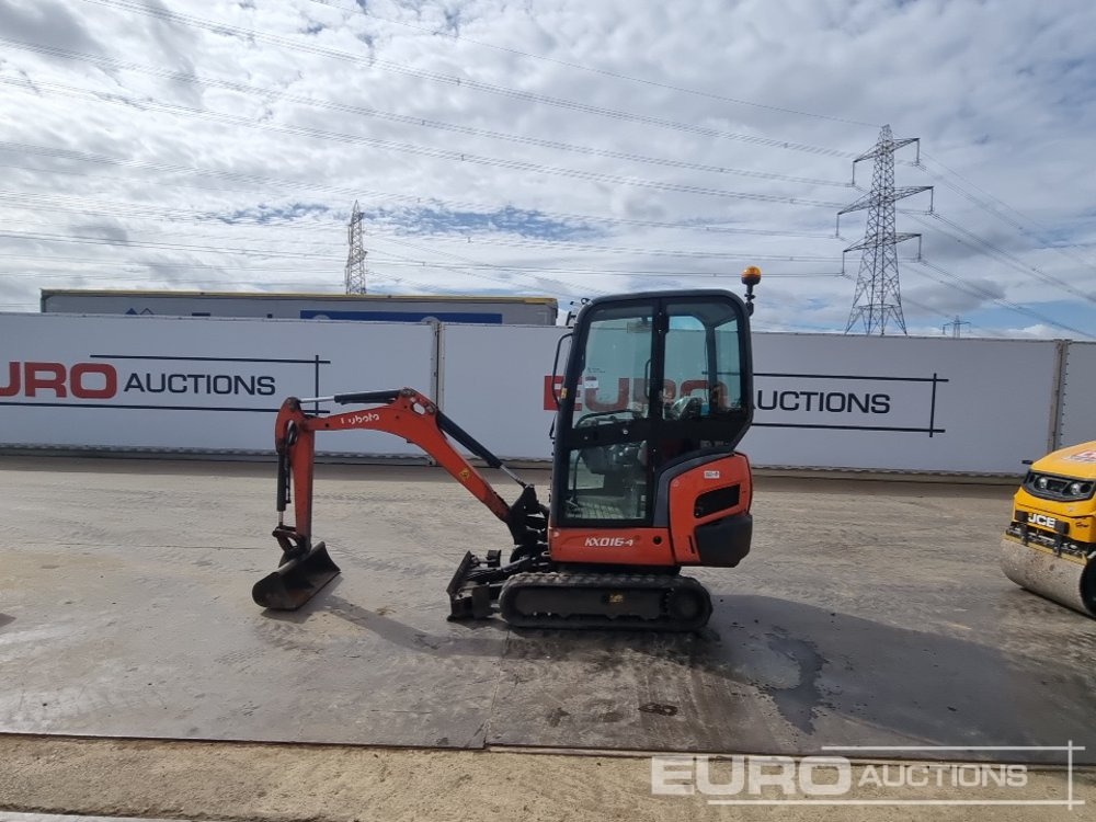 2016 Kubota KX016-4 - Мини-экскаватор: фото 2 2016 Kubota KX016-4 - Мини-экскаватор: фото 2