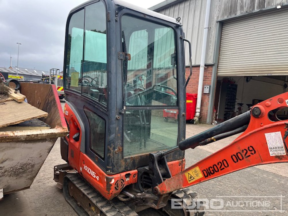2016 Kubota KX016-4 - Мини-экскаватор: фото 5 2016 Kubota KX016-4 - Мини-экскаватор: фото 5
