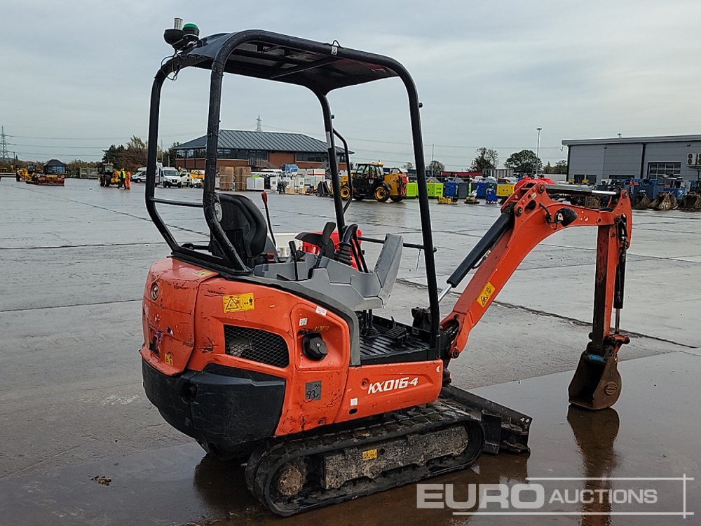 2016 Kubota KX016-4 - Мини-экскаватор: фото 5 2016 Kubota KX016-4 - Мини-экскаватор: фото 5