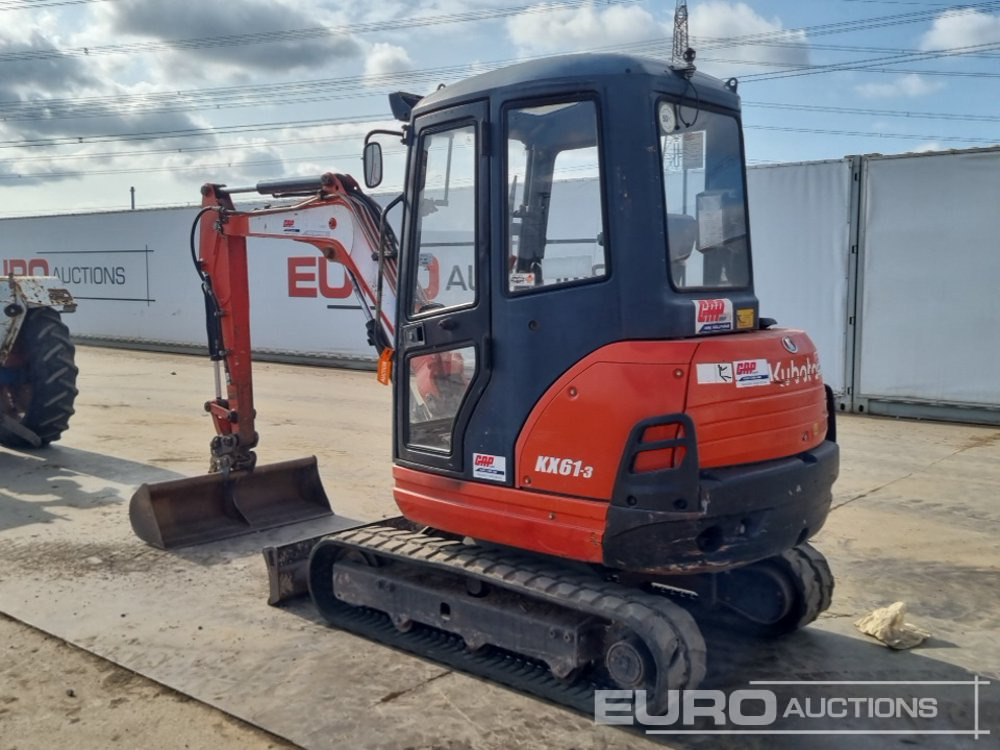 2016 Kubota KX61-3 - Мини-экскаватор: фото 3 2016 Kubota KX61-3 - Мини-экскаватор: фото 3