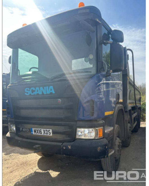2016 Scania P410 - Самосвал: фото 1 2016 Scania P410 - Самосвал: фото 1
