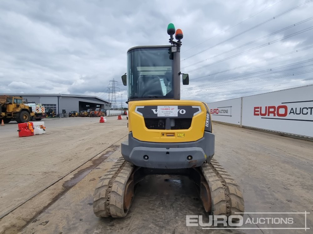 2016 Volvo ECR50D - Мини-экскаватор: фото 4 2016 Volvo ECR50D - Мини-экскаватор: фото 4