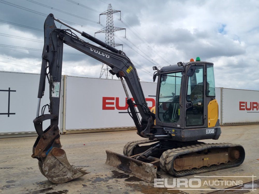 2016 Volvo ECR50D - Мини-экскаватор: фото 1 2016 Volvo ECR50D - Мини-экскаватор: фото 1