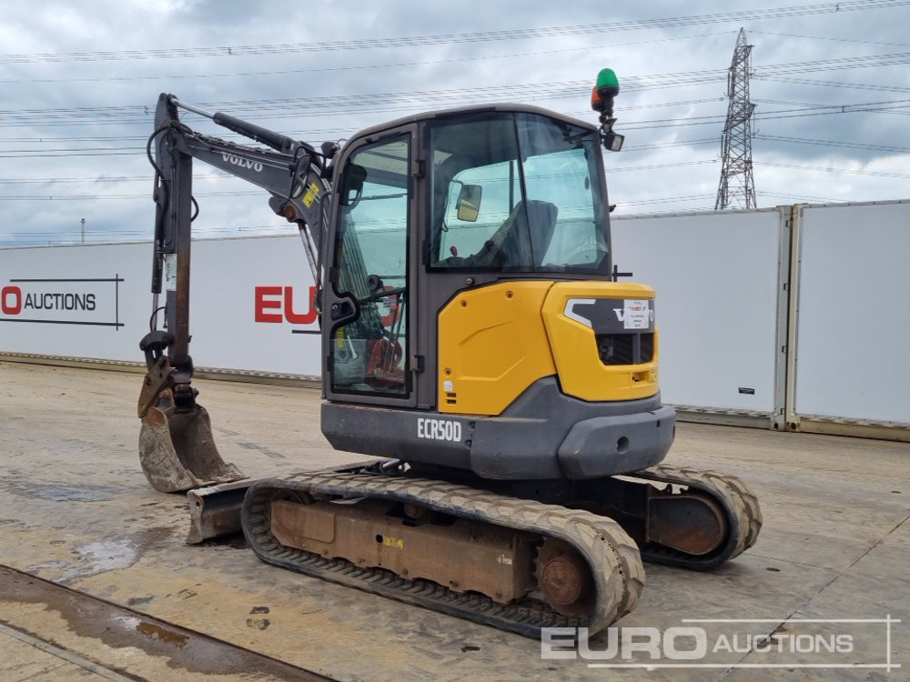 2016 Volvo ECR50D - Мини-экскаватор: фото 3 2016 Volvo ECR50D - Мини-экскаватор: фото 3