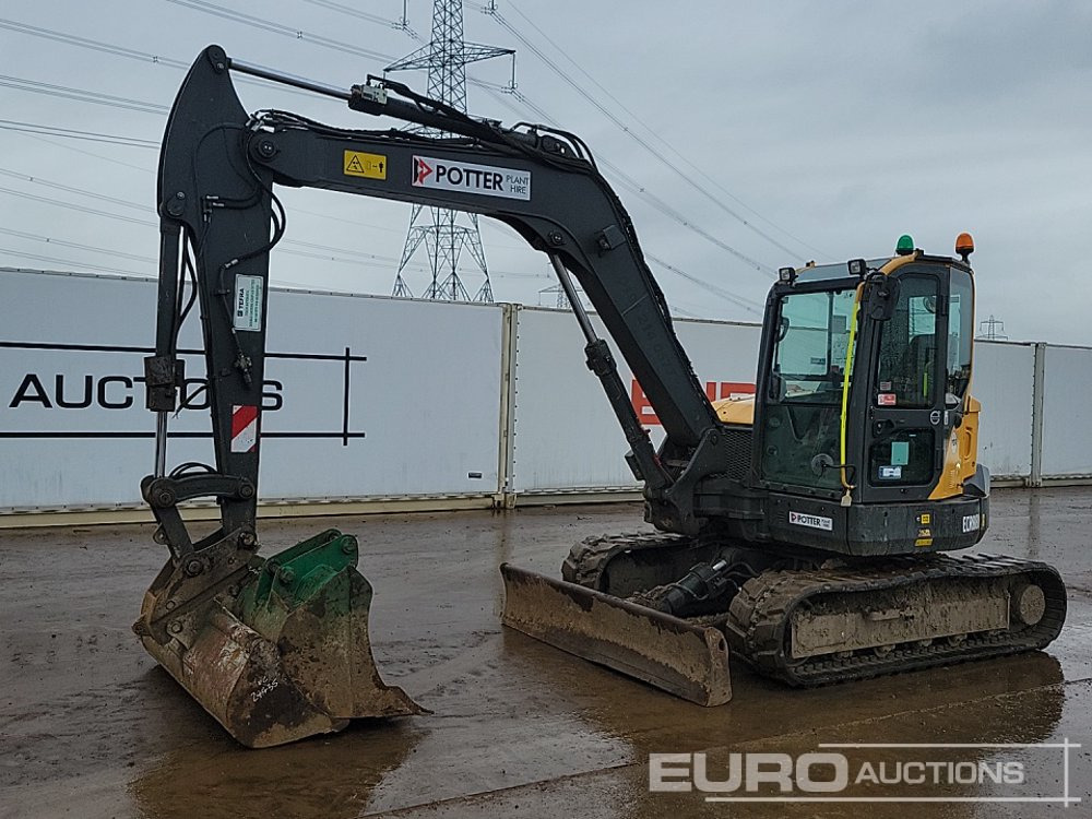 2016 Volvo ECR88D - Мини-экскаватор: фото 1 2016 Volvo ECR88D - Мини-экскаватор: фото 1