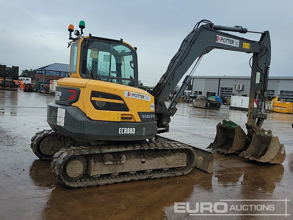2016 Volvo ECR88D - Мини-экскаватор: фото 5 2016 Volvo ECR88D - Мини-экскаватор: фото 5