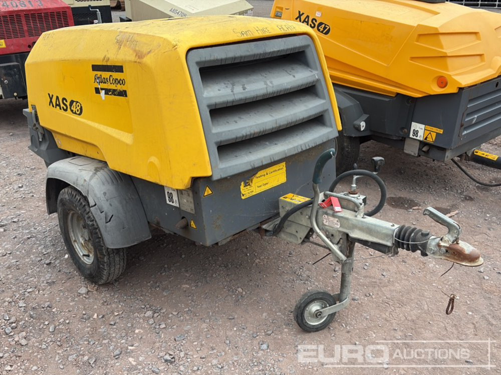 2017 Atlas Copco XAS48 - Воздушный компрессор: фото 4 2017 Atlas Copco XAS48 - Воздушный компрессор: фото 4
