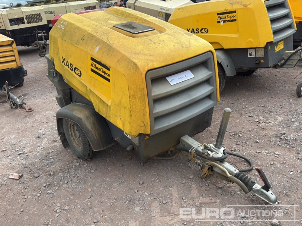 2017 Atlas Copco XAS48 - Воздушный компрессор: фото 4 2017 Atlas Copco XAS48 - Воздушный компрессор: фото 4
