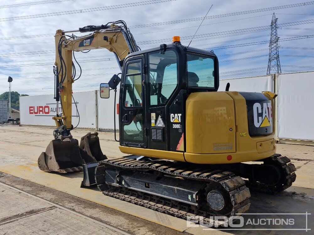 2017 CAT 308E2 CR - Мини-экскаватор: фото 3 2017 CAT 308E2 CR - Мини-экскаватор: фото 3