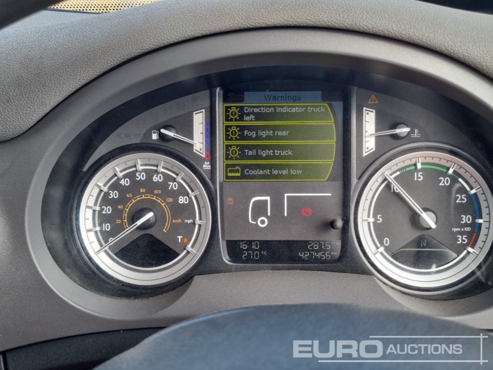Грузовик с закрытым кузовом 2017 DAF CF260: фото 44
