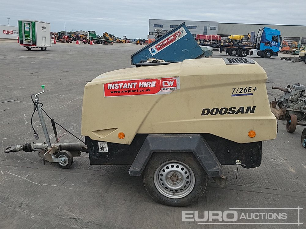 2017 Doosan 726E+ - Воздушный компрессор: фото 2 2017 Doosan 726E+ - Воздушный компрессор: фото 2