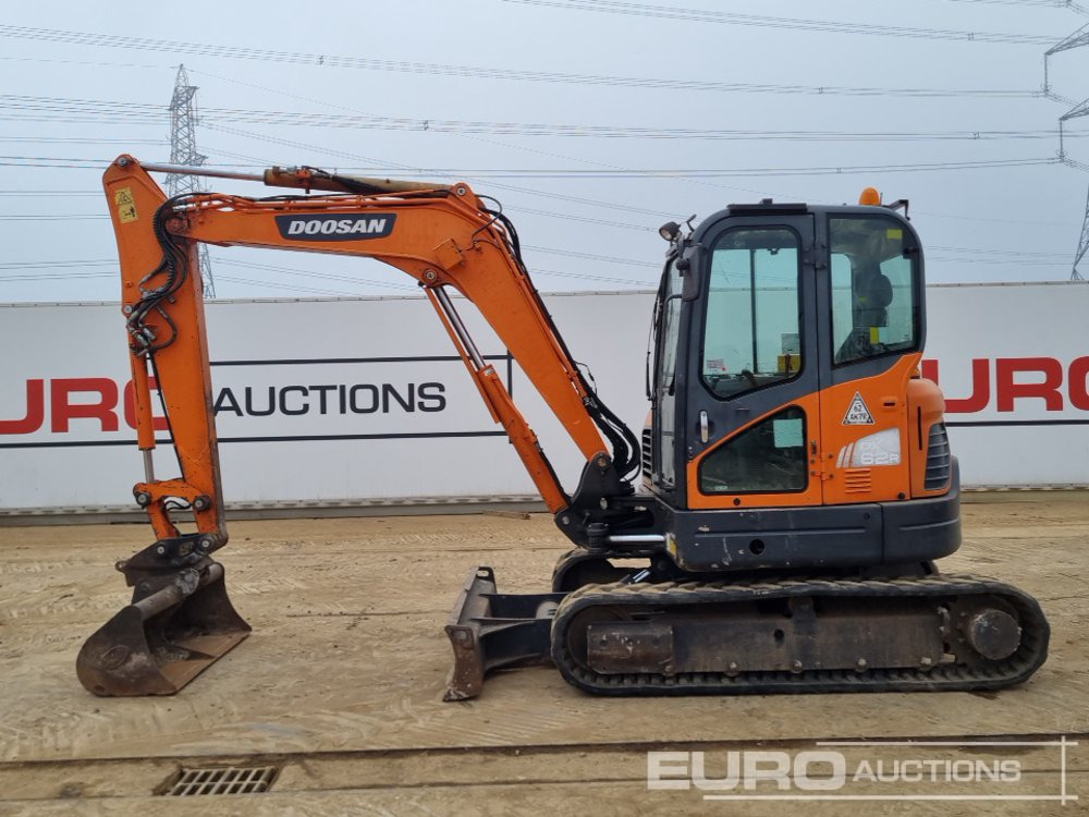 2017 Doosan DX62R-3 - Мини-экскаватор: фото 2 2017 Doosan DX62R-3 - Мини-экскаватор: фото 2