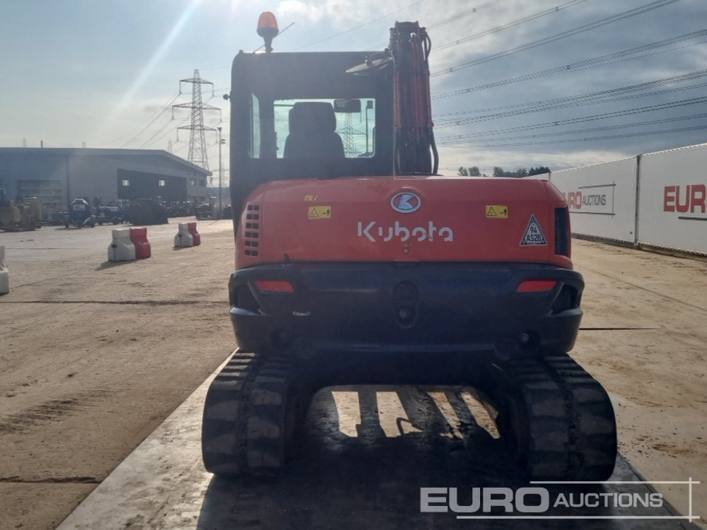 2017 Kubota KX080-4A - Мини-экскаватор: фото 4 2017 Kubota KX080-4A - Мини-экскаватор: фото 4