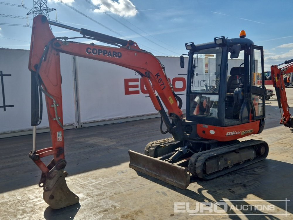 2017 Kubota KX101-3A4 - Мини-экскаватор: фото 1 2017 Kubota KX101-3A4 - Мини-экскаватор: фото 1