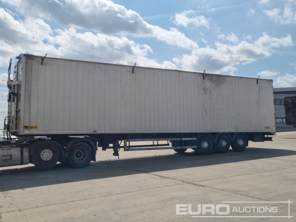 2017 Legras Tri Axle Bulk Trailer, Walking Floor, Easy Sheet - Полуприцеп с подвижным полом: фото 1 2017 Legras Tri Axle Bulk Trailer, Walking Floor, Easy Sheet - Полуприцеп с подвижным полом: фото 1