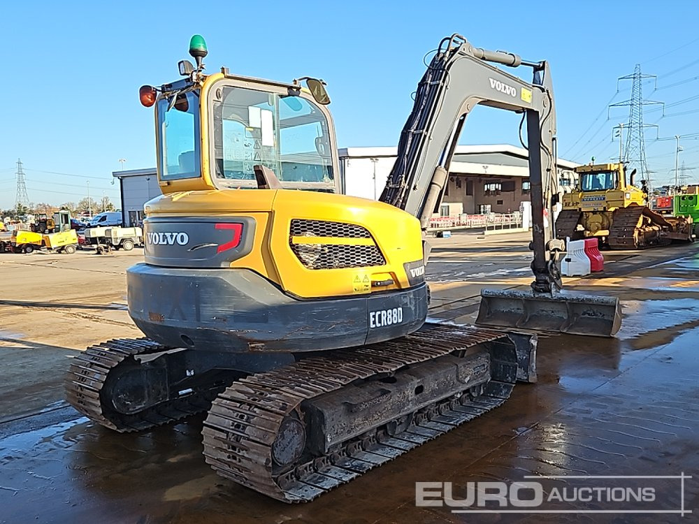 2017 Volvo ECR88D - Мини-экскаватор: фото 5 2017 Volvo ECR88D - Мини-экскаватор: фото 5