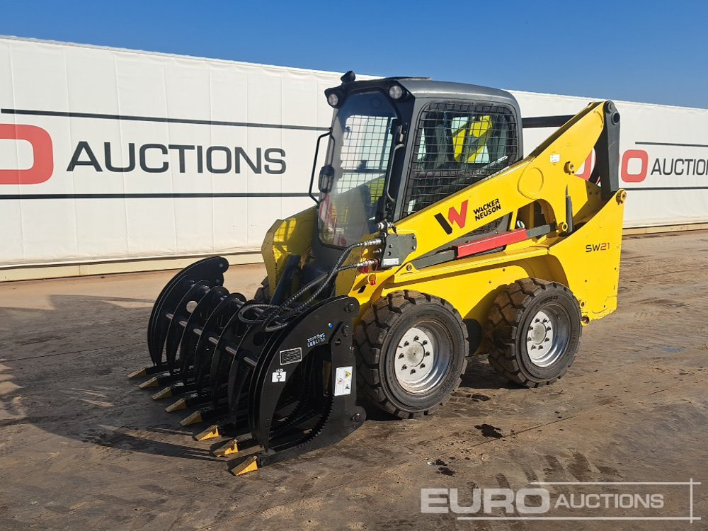 Мини-погрузчик с бортовым поворотом 2017 Wacker Neuson SW21: фото 1