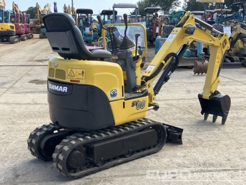 2017 Yanmar SV08-1A - Мини-экскаватор: фото 3 2017 Yanmar SV08-1A - Мини-экскаватор: фото 3