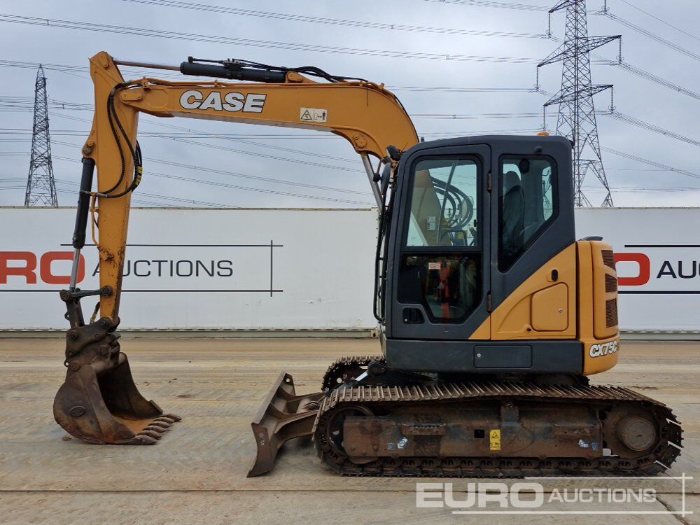 2018 Case CX75CSR - Мини-экскаватор: фото 2 2018 Case CX75CSR - Мини-экскаватор: фото 2