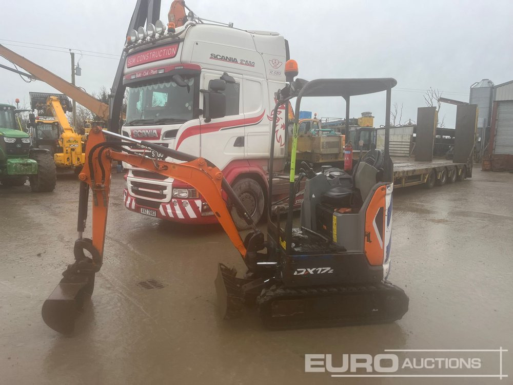 2018 Doosan DX17Z - Мини-экскаватор: фото 1 2018 Doosan DX17Z - Мини-экскаватор: фото 1