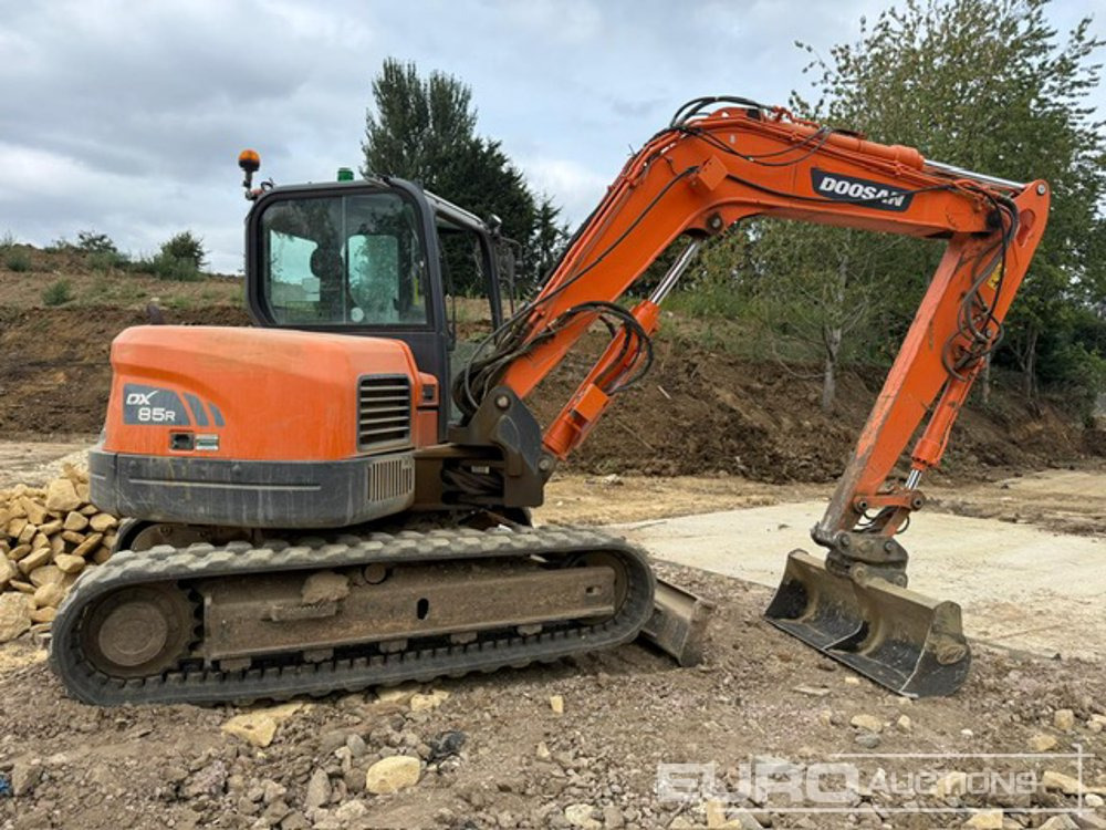 2018 Doosan DX85R-3 - Мини-экскаватор: фото 1 2018 Doosan DX85R-3 - Мини-экскаватор: фото 1