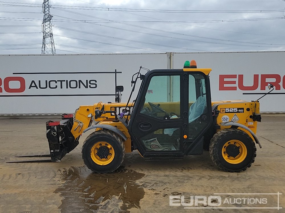 2018 JCB 525-60 Hi Viz - Телескопический погрузчик: фото 2 2018 JCB 525-60 Hi Viz - Телескопический погрузчик: фото 2