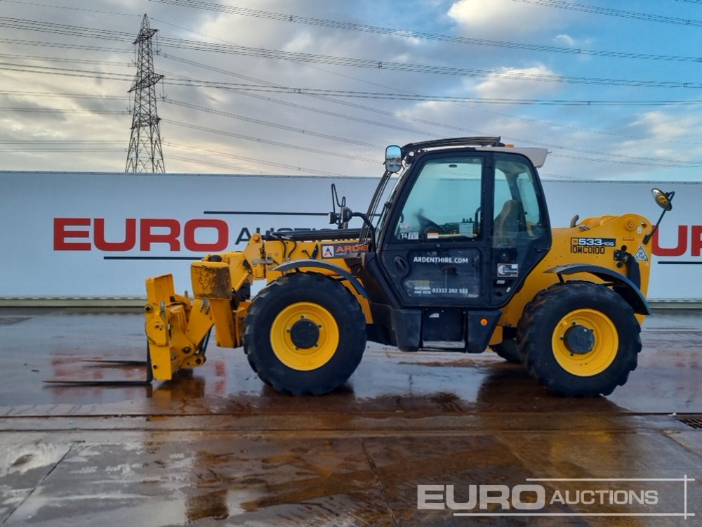 2018 JCB 535-105 - Телескопический погрузчик: фото 2 2018 JCB 535-105 - Телескопический погрузчик: фото 2