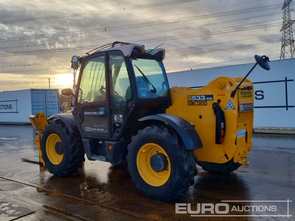 2018 JCB 535-105 - Телескопический погрузчик: фото 3 2018 JCB 535-105 - Телескопический погрузчик: фото 3