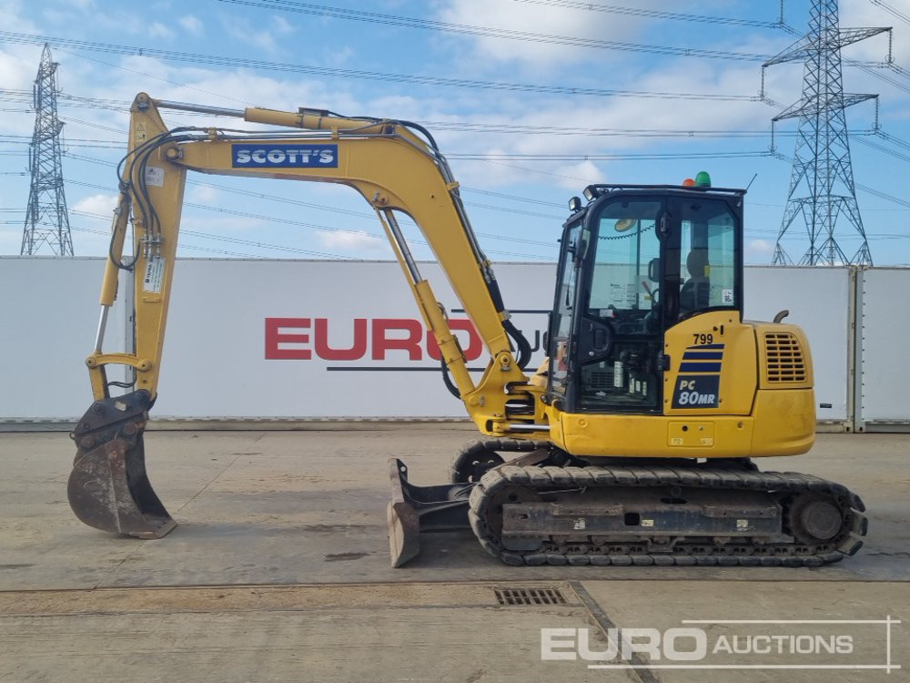 2018 Komatsu PC80MR-5 - Мини-экскаватор: фото 2 2018 Komatsu PC80MR-5 - Мини-экскаватор: фото 2