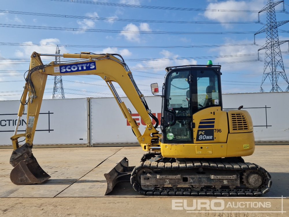 2018 Komatsu PC80MR-5 - Мини-экскаватор: фото 2 2018 Komatsu PC80MR-5 - Мини-экскаватор: фото 2