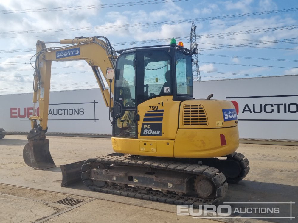 2018 Komatsu PC80MR-5 - Мини-экскаватор: фото 3 2018 Komatsu PC80MR-5 - Мини-экскаватор: фото 3