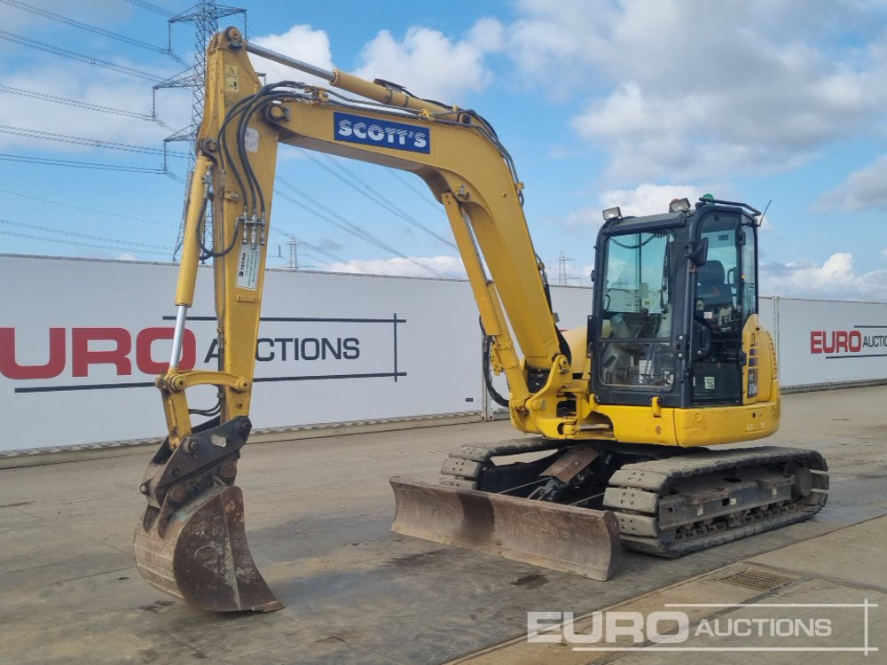 2018 Komatsu PC80MR-5 - Мини-экскаватор: фото 1 2018 Komatsu PC80MR-5 - Мини-экскаватор: фото 1