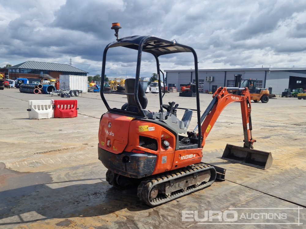 2018 Kubota KX018-4 - Мини-экскаватор: фото 5 2018 Kubota KX018-4 - Мини-экскаватор: фото 5