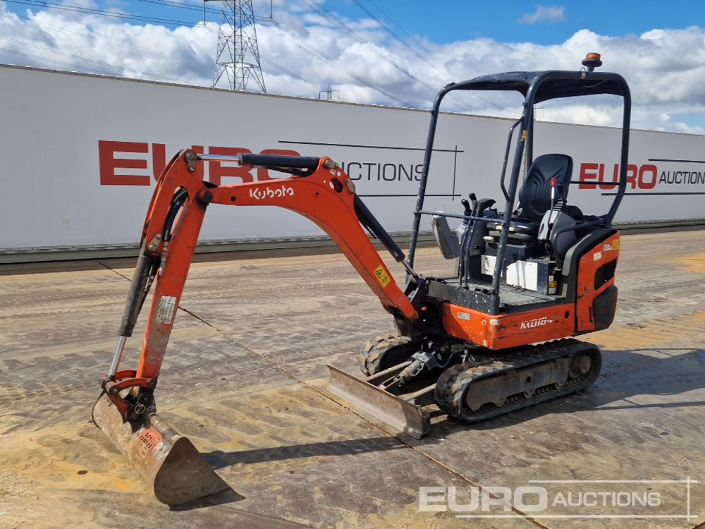 2018 Kubota KX018-4 - Мини-экскаватор: фото 1 2018 Kubota KX018-4 - Мини-экскаватор: фото 1