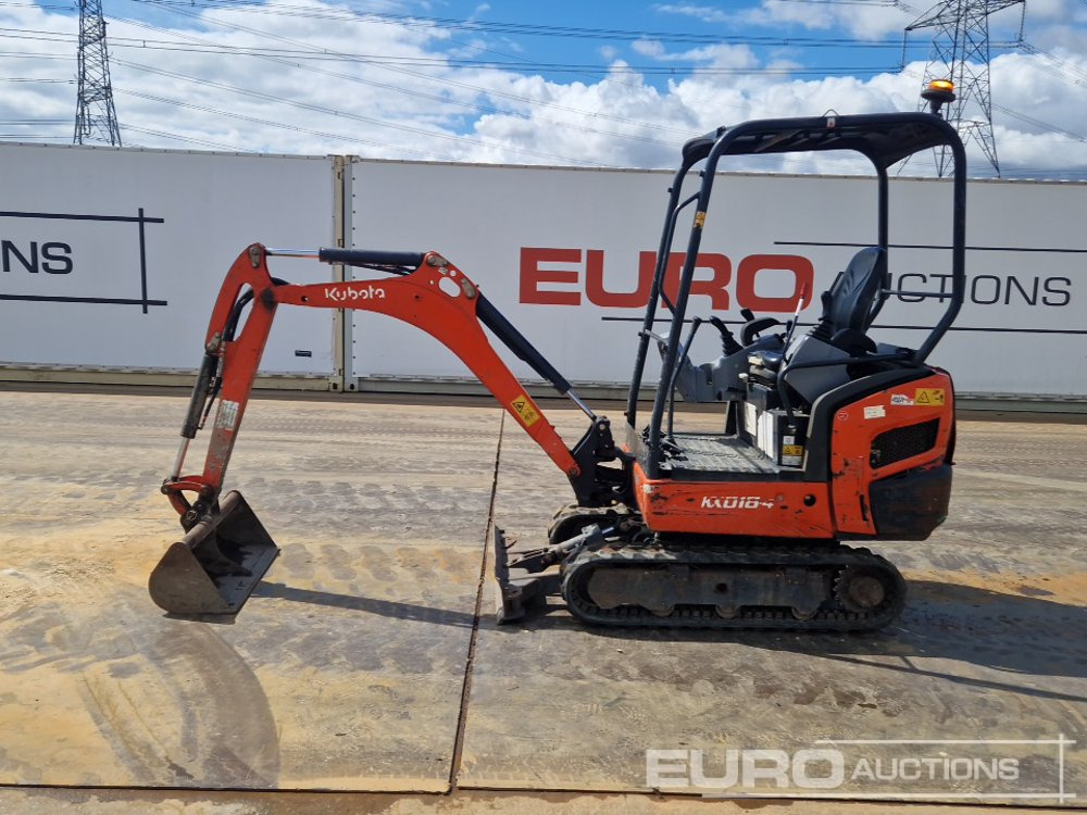 2018 Kubota KX018-4 - Мини-экскаватор: фото 2 2018 Kubota KX018-4 - Мини-экскаватор: фото 2