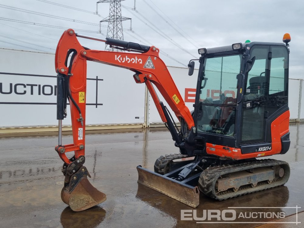 2018 Kubota KX027-4 - Мини-экскаватор: фото 1 2018 Kubota KX027-4 - Мини-экскаватор: фото 1