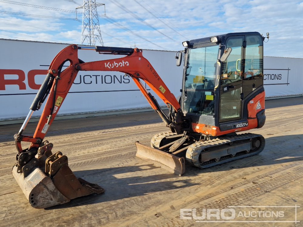 2018 Kubota KX027-4 - Мини-экскаватор: фото 1 2018 Kubota KX027-4 - Мини-экскаватор: фото 1