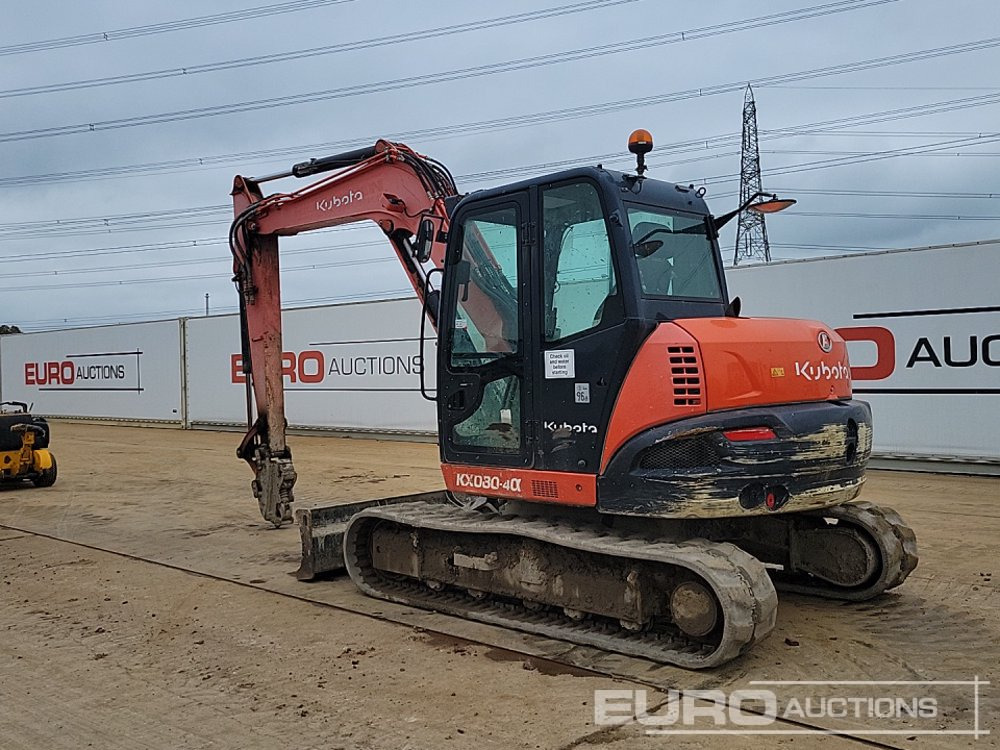 2018 Kubota KX080-4A - Мини-экскаватор: фото 3 2018 Kubota KX080-4A - Мини-экскаватор: фото 3