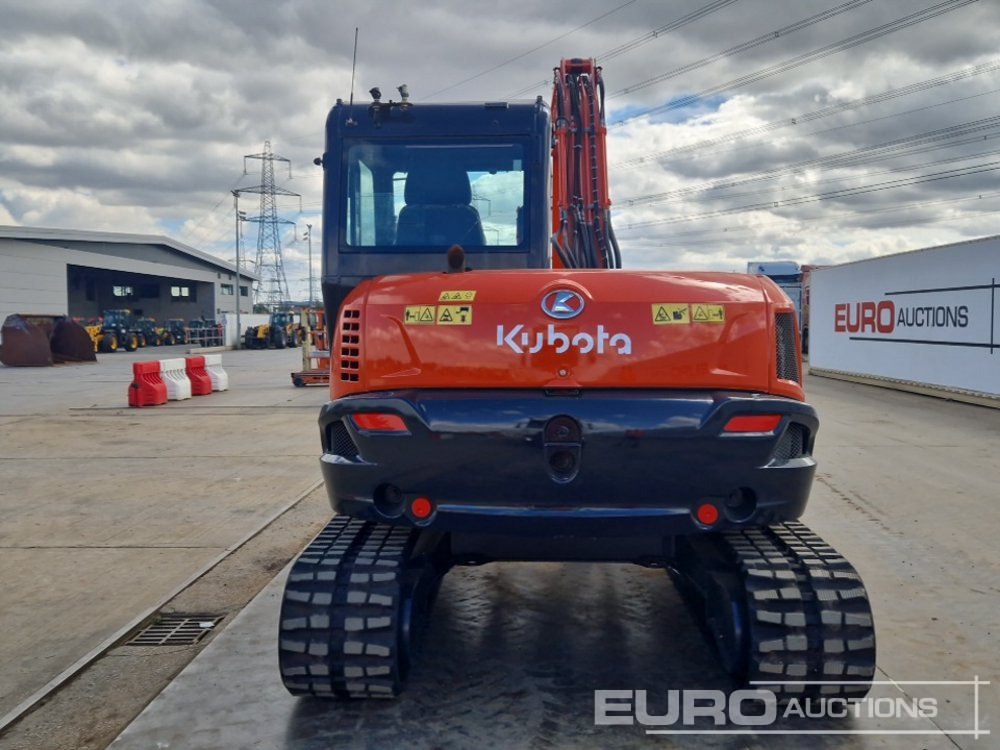 2018 Kubota KX080-4A - Мини-экскаватор: фото 4 2018 Kubota KX080-4A - Мини-экскаватор: фото 4