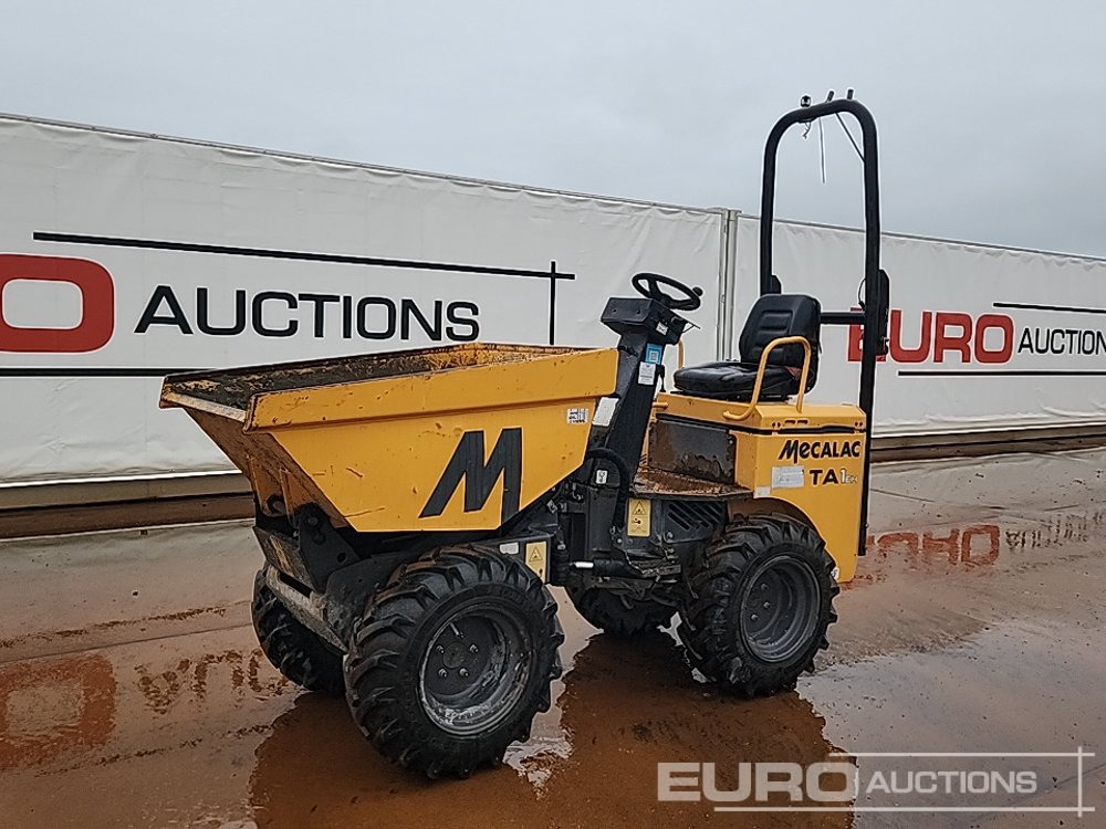 2018 Mecalac TA1EH - Мини-самосвал: фото 1 2018 Mecalac TA1EH - Мини-самосвал: фото 1