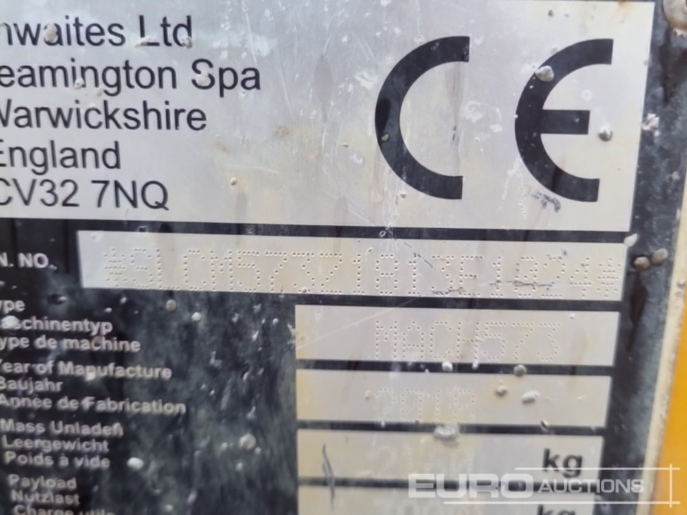 Мини-самосвал 2018 Thwaites 3 Ton: фото 34