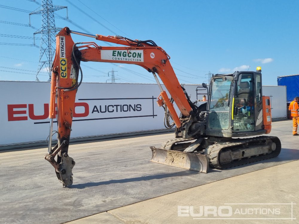 2019 Hitachi ZX85USB-6 - Мини-экскаватор: фото 1 2019 Hitachi ZX85USB-6 - Мини-экскаватор: фото 1