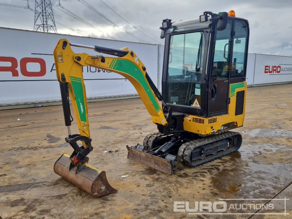 2019 JCB 16C-1 T3 - Мини-экскаватор: фото 1 2019 JCB 16C-1 T3 - Мини-экскаватор: фото 1