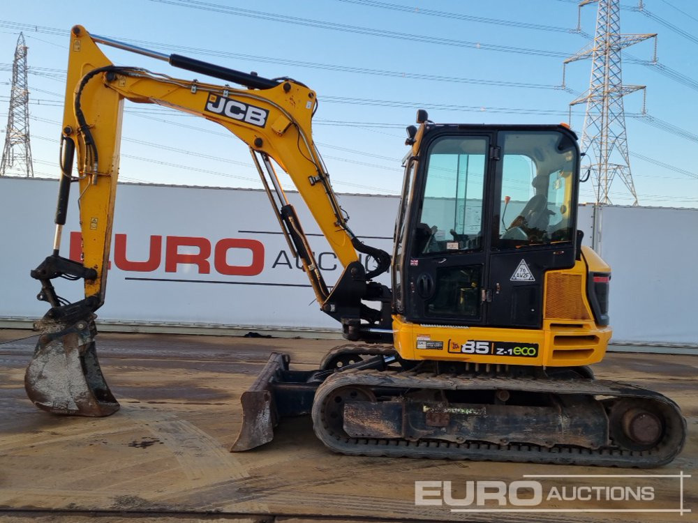 2019 JCB 85Z-1 ECO - Мини-экскаватор: фото 2 2019 JCB 85Z-1 ECO - Мини-экскаватор: фото 2
