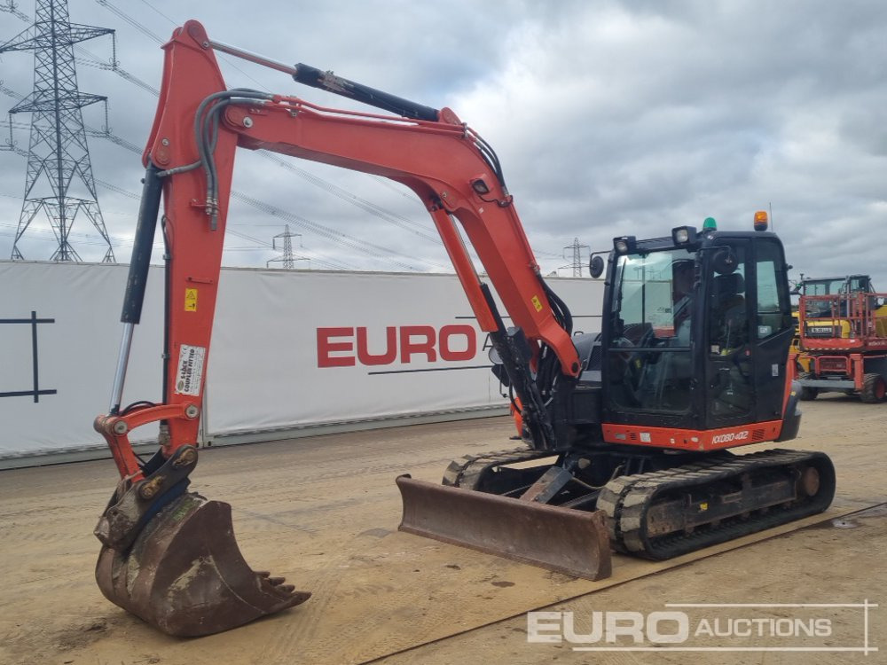 2019 Kubota KX080-4A2 - Мини-экскаватор: фото 1 2019 Kubota KX080-4A2 - Мини-экскаватор: фото 1