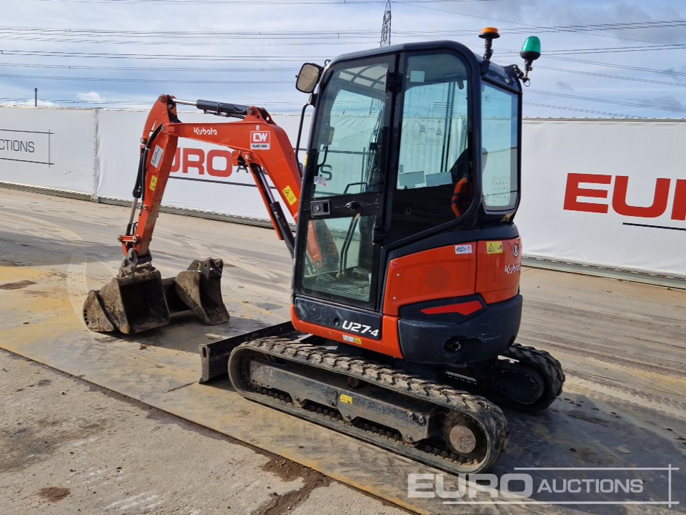 2019 Kubota U27-4 - Мини-экскаватор: фото 3 2019 Kubota U27-4 - Мини-экскаватор: фото 3