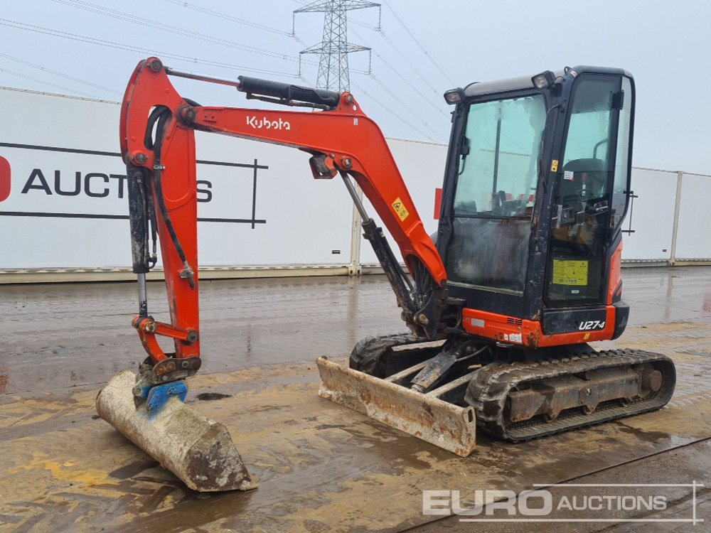 2019 Kubota U27-4 - Мини-экскаватор: фото 1 2019 Kubota U27-4 - Мини-экскаватор: фото 1