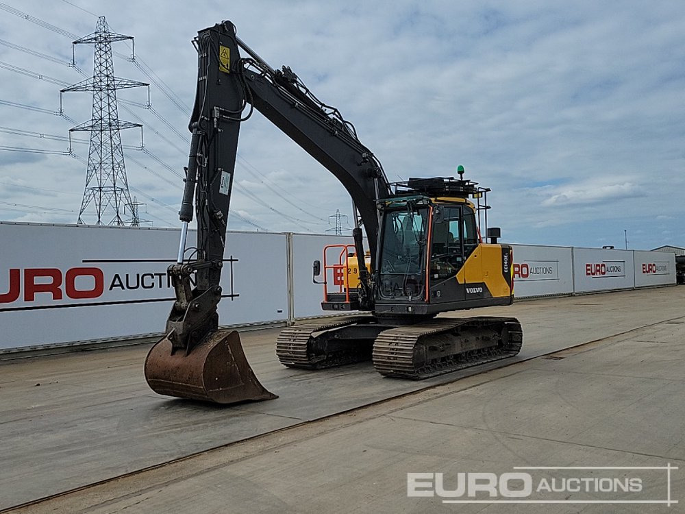 2019 Volvo EC140EL - Гусеничный экскаватор: фото 1 2019 Volvo EC140EL - Гусеничный экскаватор: фото 1